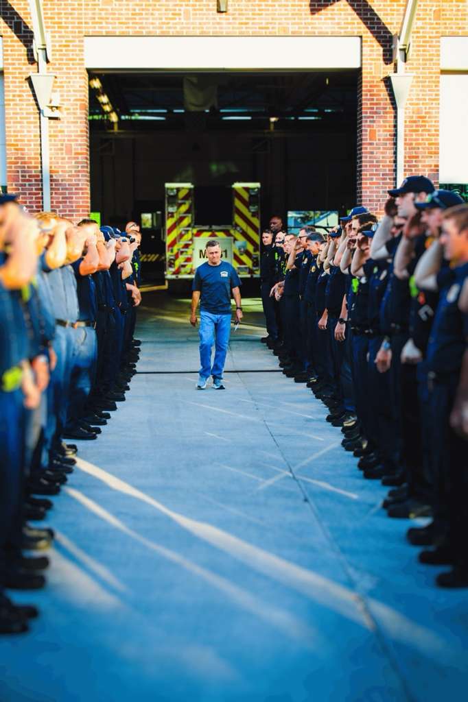Retirement of Captain Chad Willey.